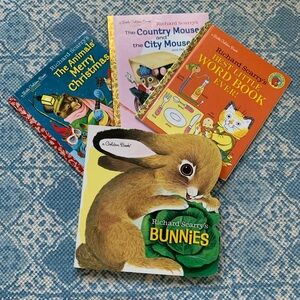 Richard Scarry Golden Book Bundle